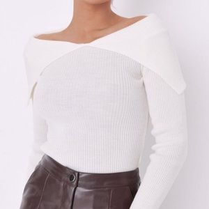 𝓜𝓲𝓼𝓼𝓰𝓾𝓲𝓭𝓮𝓭• Bardot Off Shoulder Top